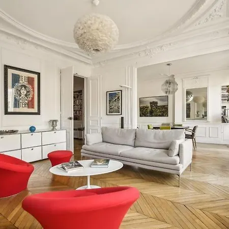 Elegant Hausmannien Proche Champs Elysees Παρίσι
